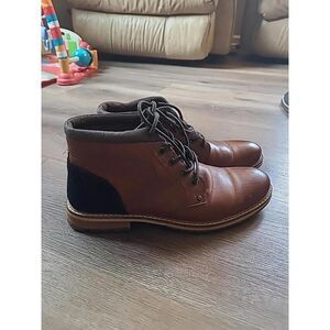 Hawker Rye Mens 9 Dress Shoes Black Boots